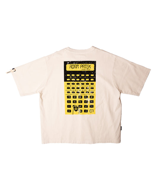 calculator short sleeve pigment_AP2414022_Tシャツ