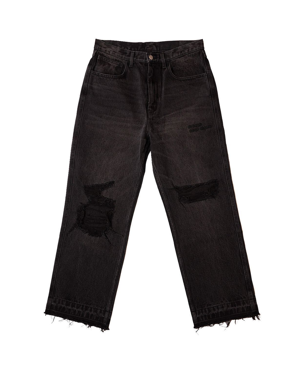 blast looose grunge denim_AP2318011_デニムパンツ