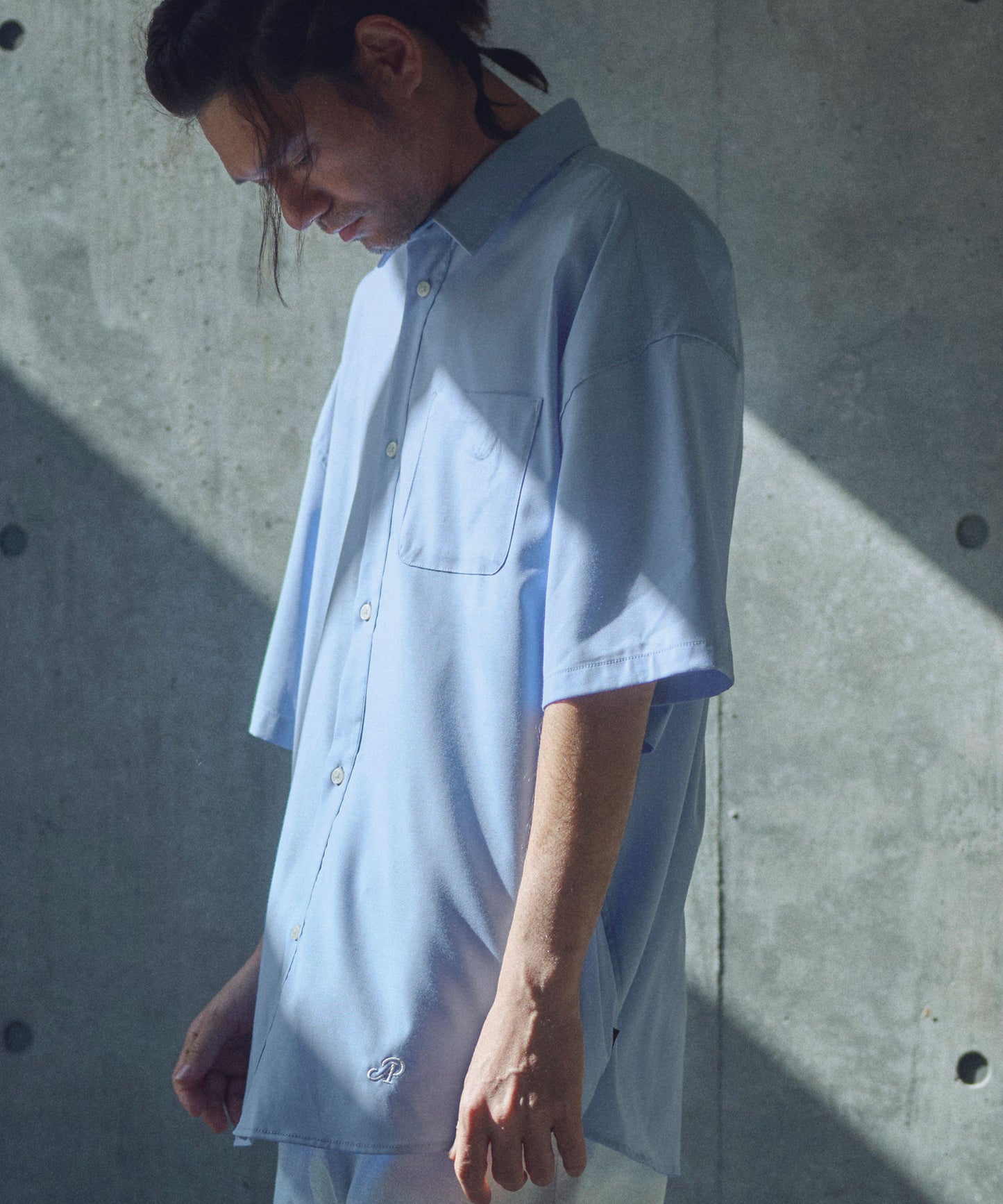 ap embroidery short sleeve shirt