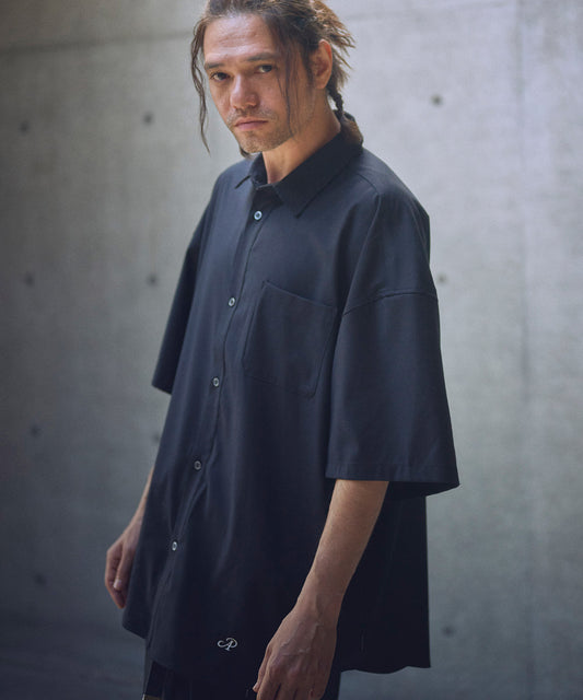 ap embroidery short sleeve shirt