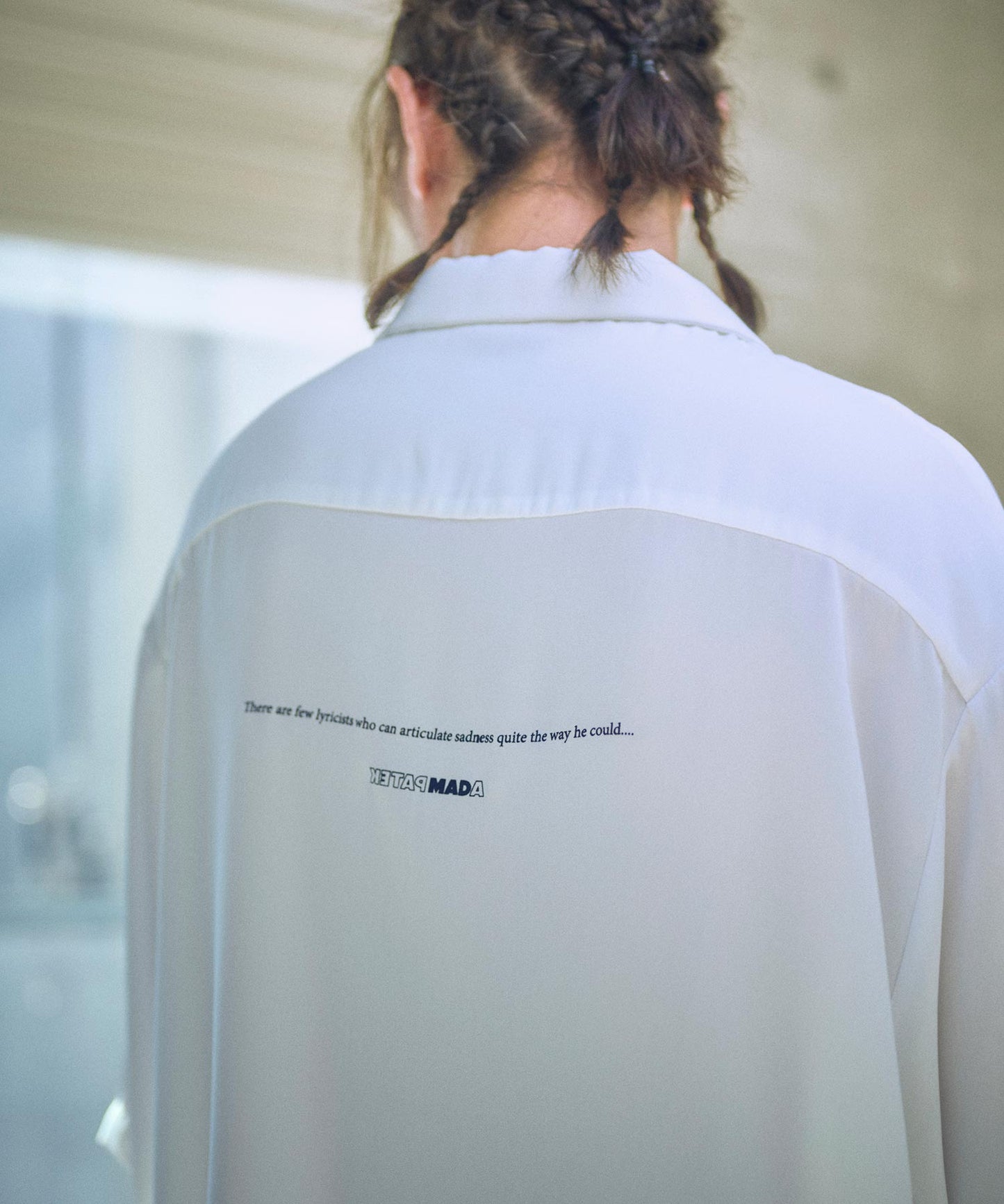 mad embroidery short sleeve shirt