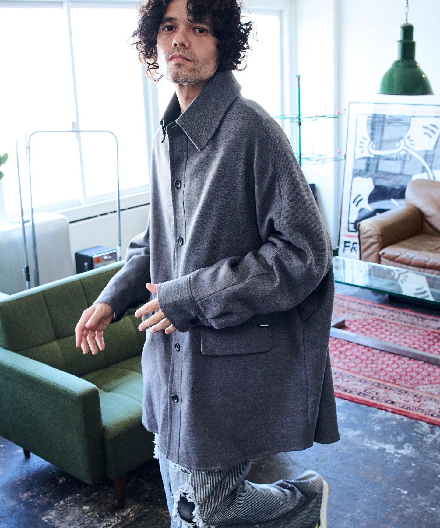 wool blend over shirt coat_AP2423000_アウター