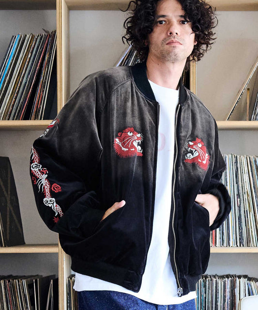 aging reversible souvenir jacket_AP2423004_アウター
