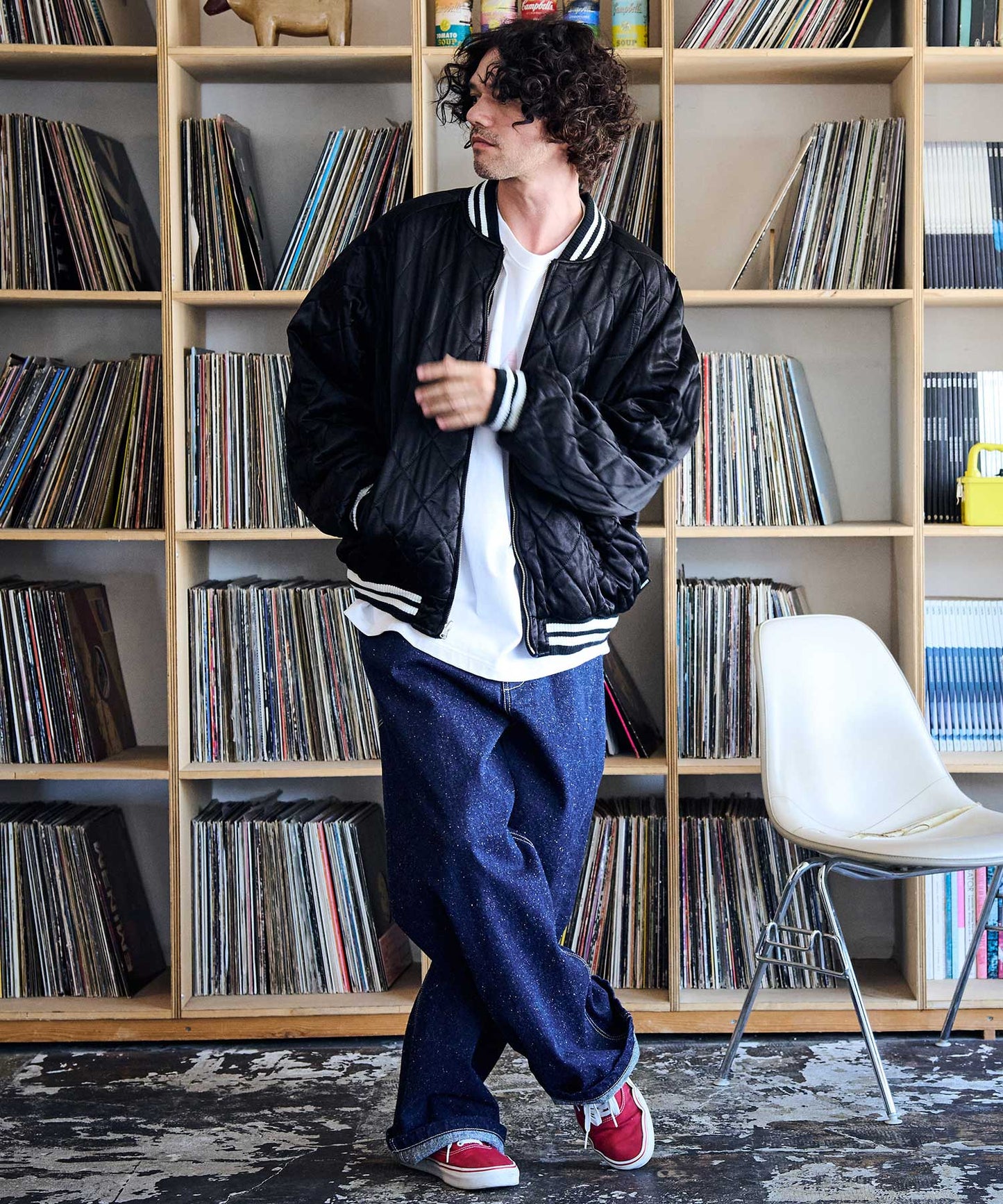 aging reversible souvenir jacket_AP2423004_アウター