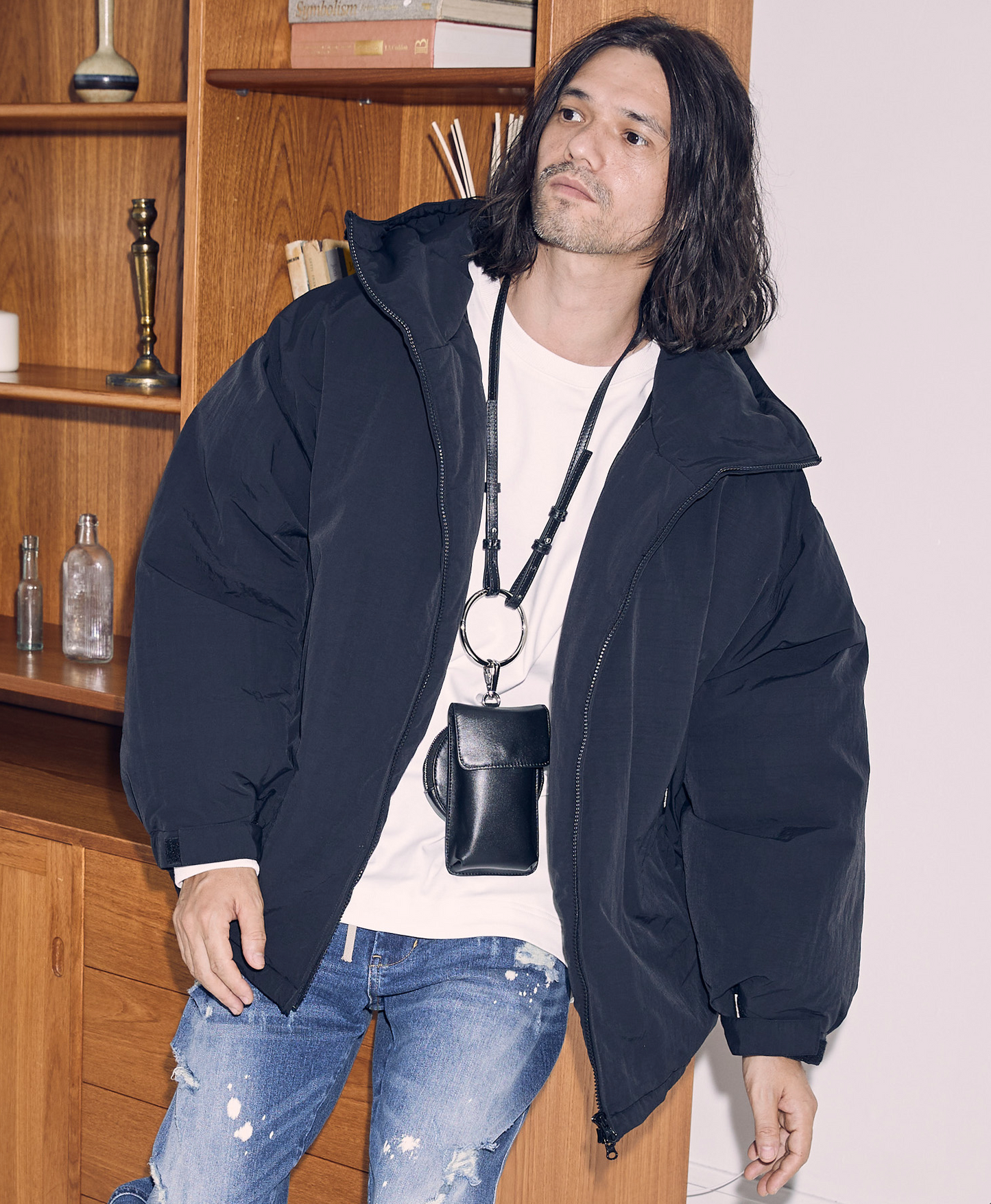 looose hooded blouson_ AP2223016_アウター
