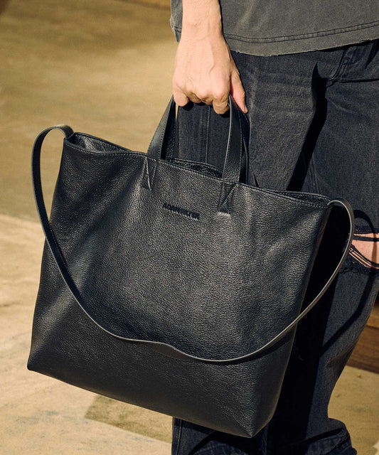shrink leather big totebag_AP2419008_トートバッグ
