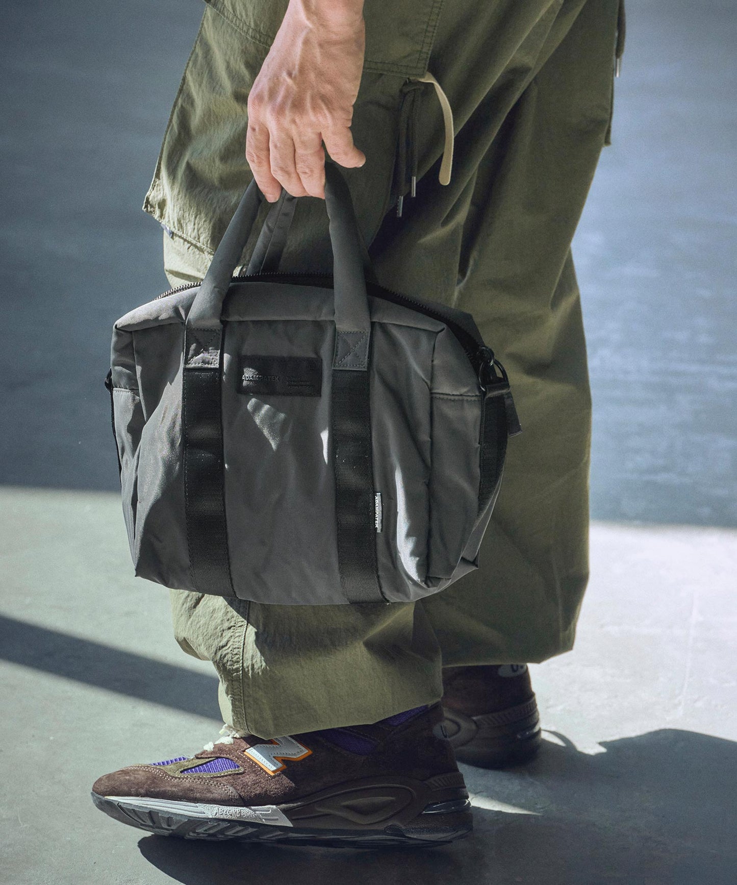 square mini boston bag