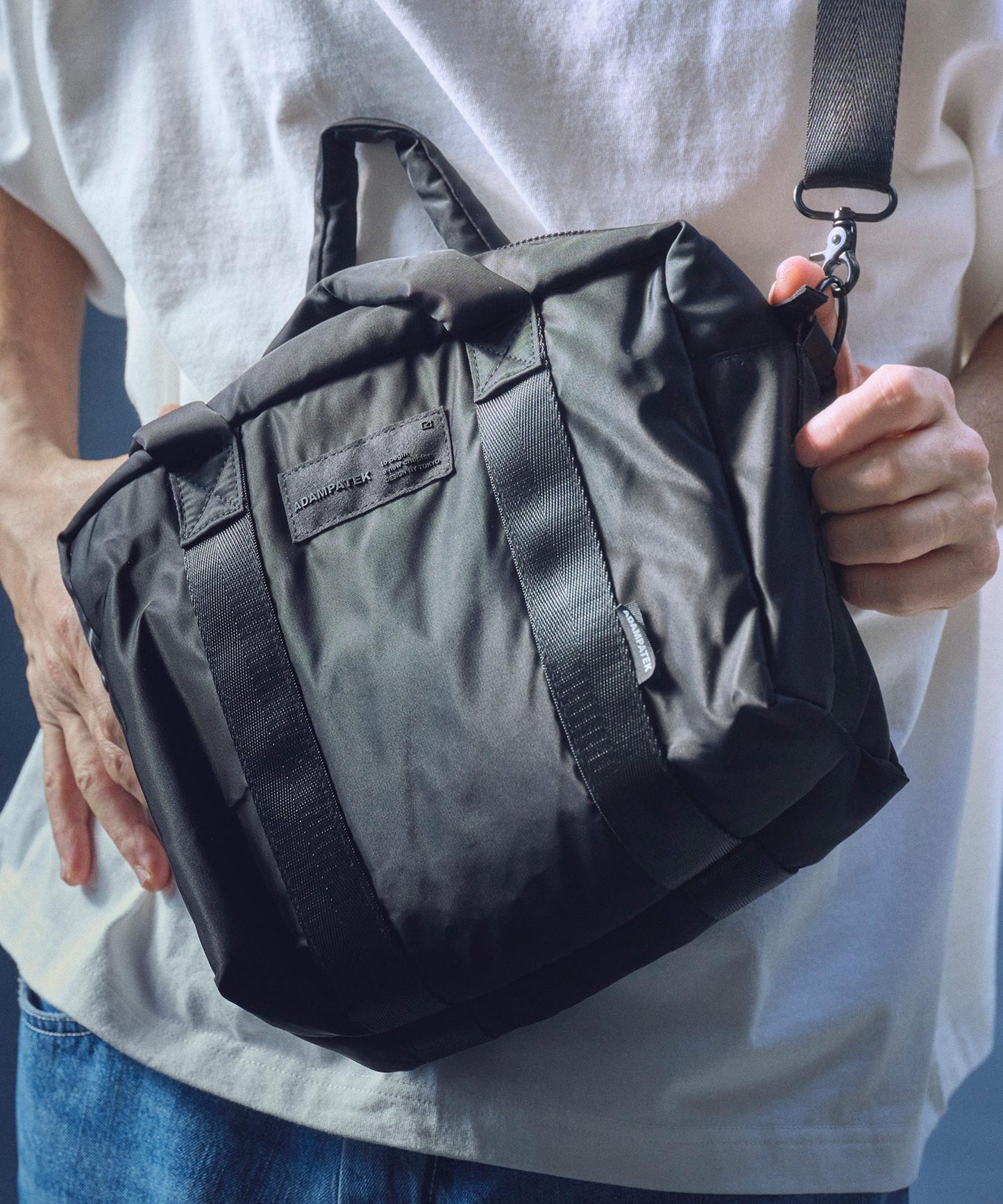 square mini boston bag