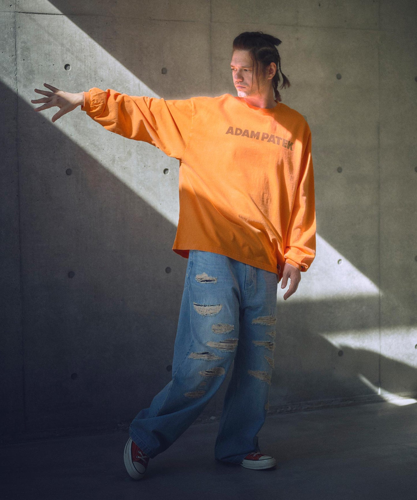 basic logo long sleeve T