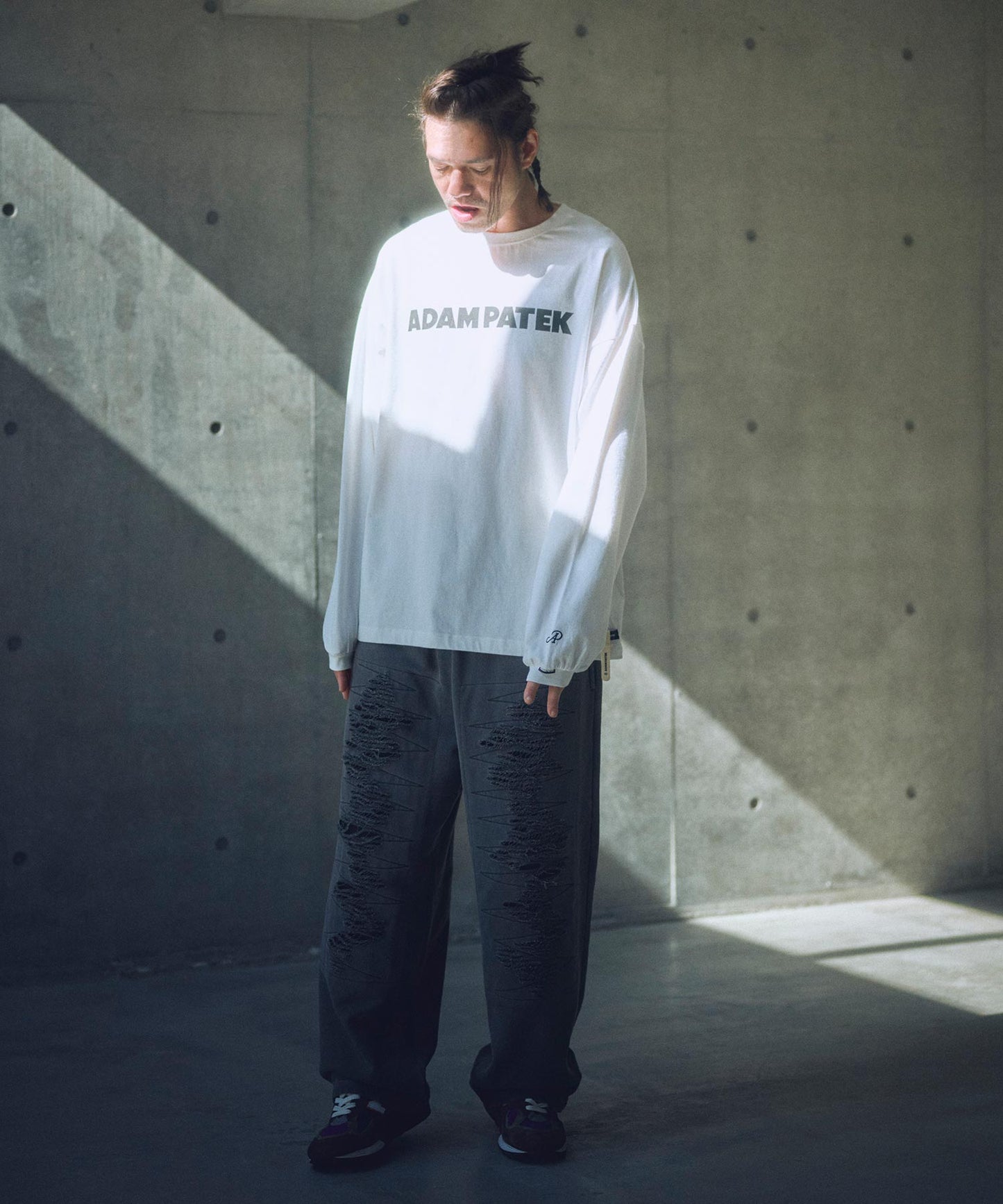 basic logo long sleeve T