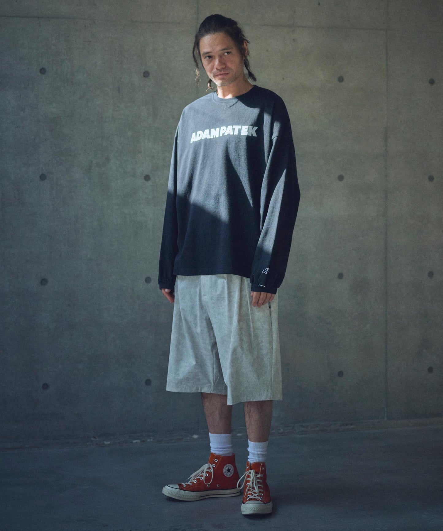 basic logo long sleeve T