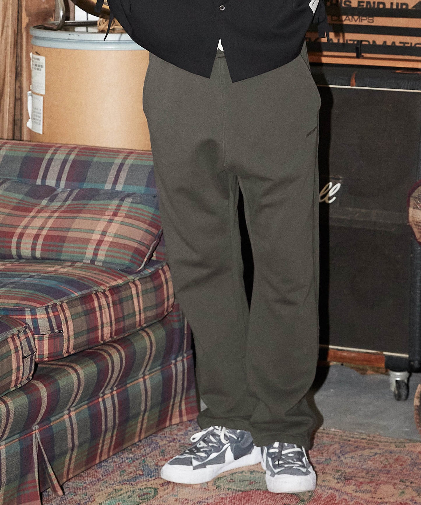 side switching line pants_ AP2318023_ボトムス