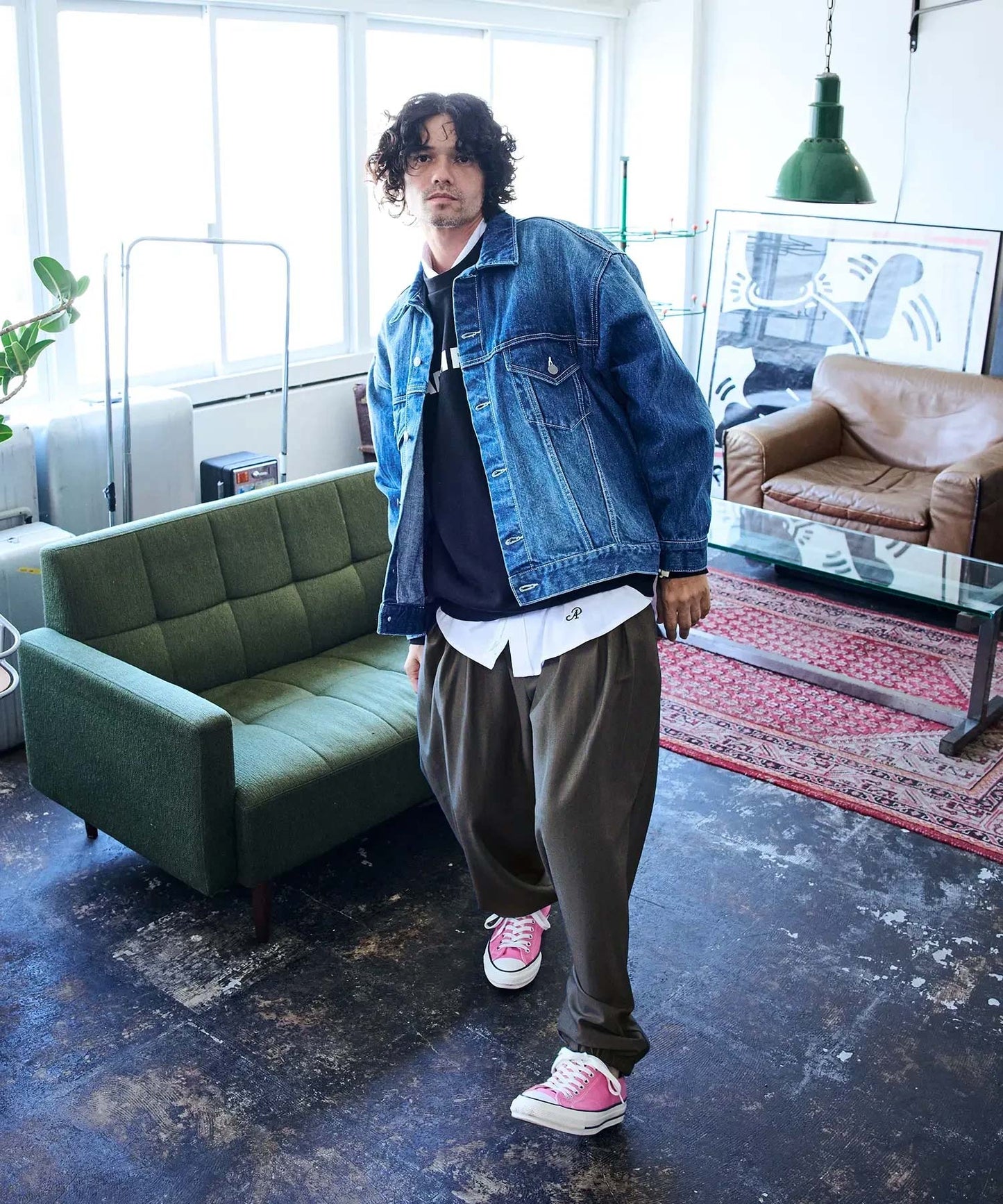 generous tuck relax pants