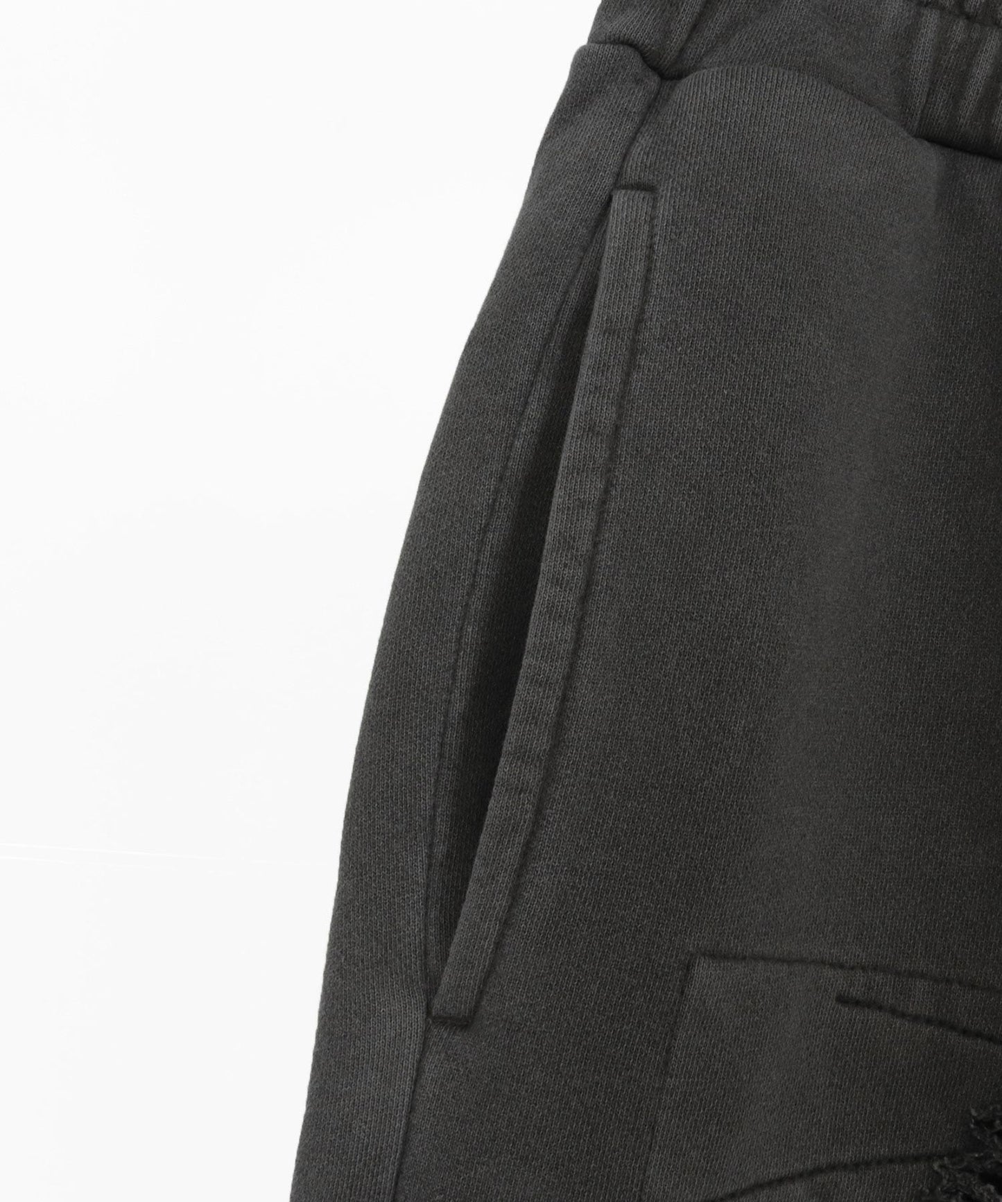 pigment dyeing damage wide pants