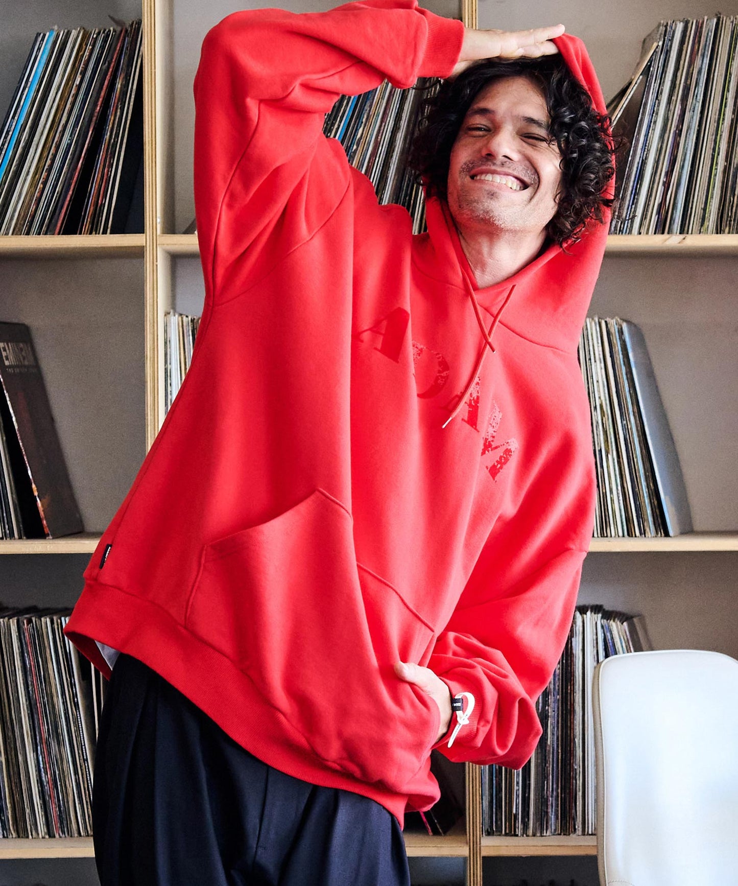 doubleside logo hoodie_AP2424005_トップス