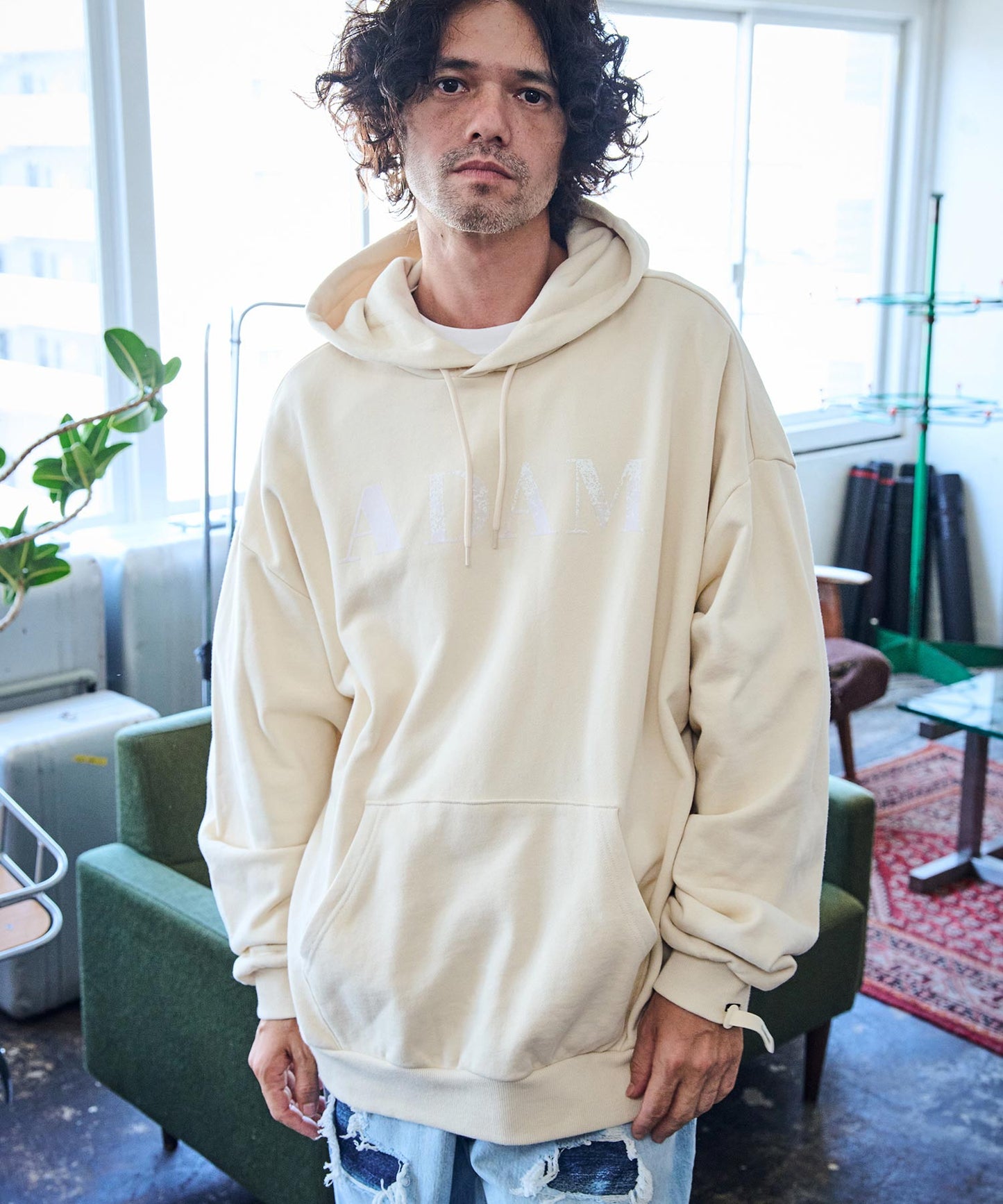 doubleside logo hoodie_AP2424005_トップス