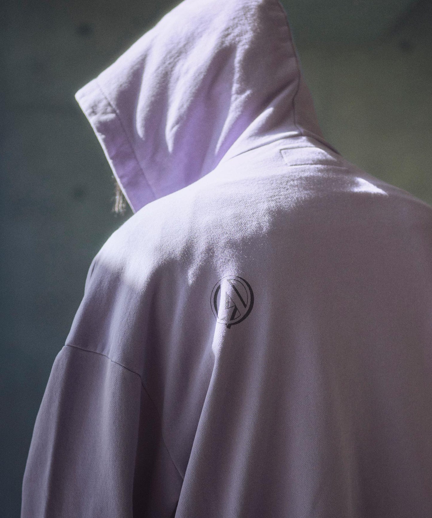 pigment dyeing zip hoodie