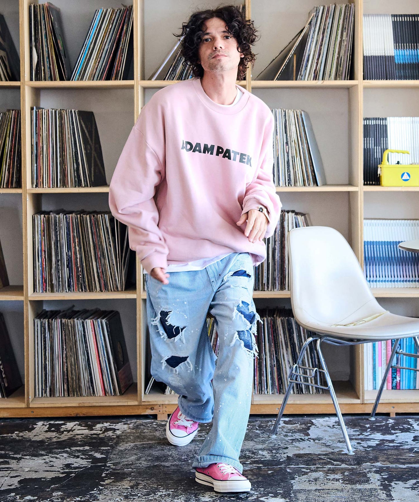 logo crew neck_AP2424009_トップス