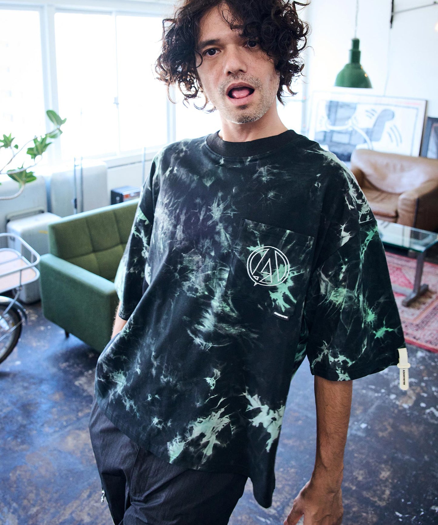 tie-dye embroidery short sleeve_AP2414037_トップス