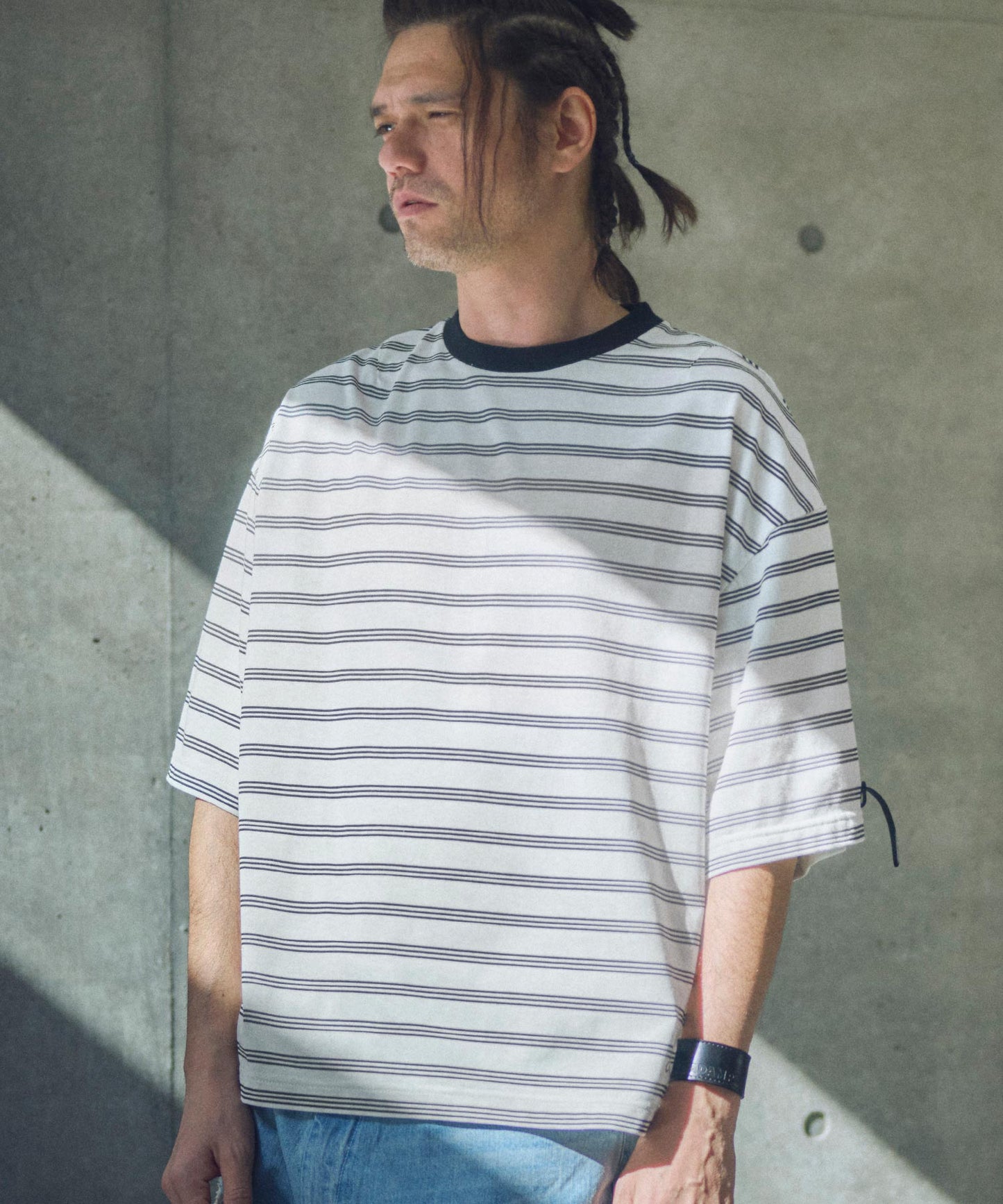 rounded border short sleeveT