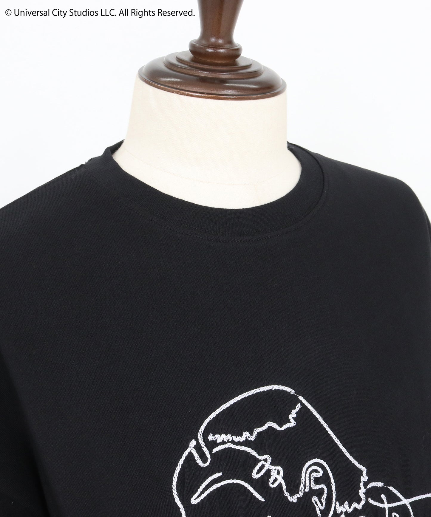 Frankenstein flower stitch T