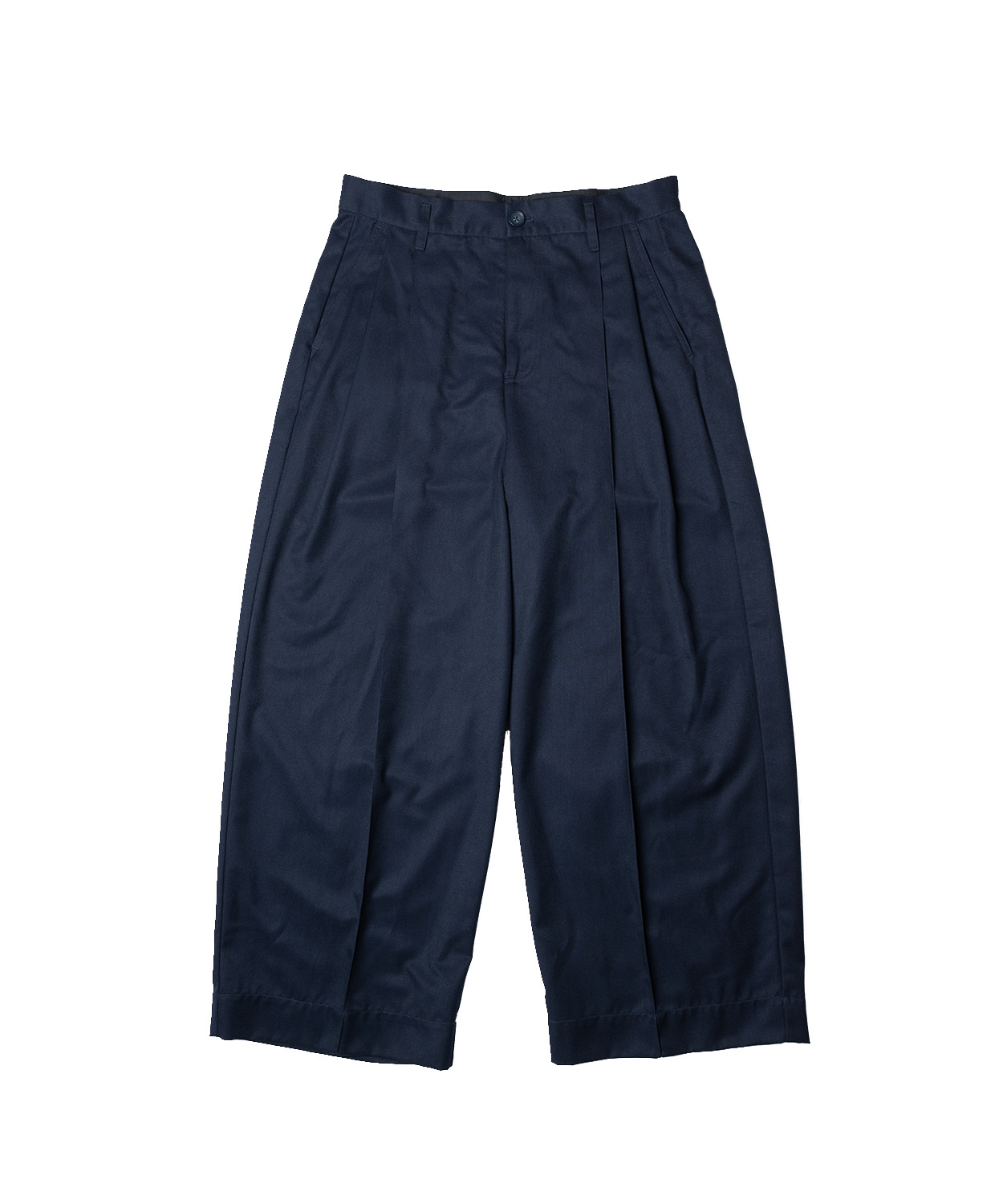 pleated tuck looose slacks_AP2328001_スラックス