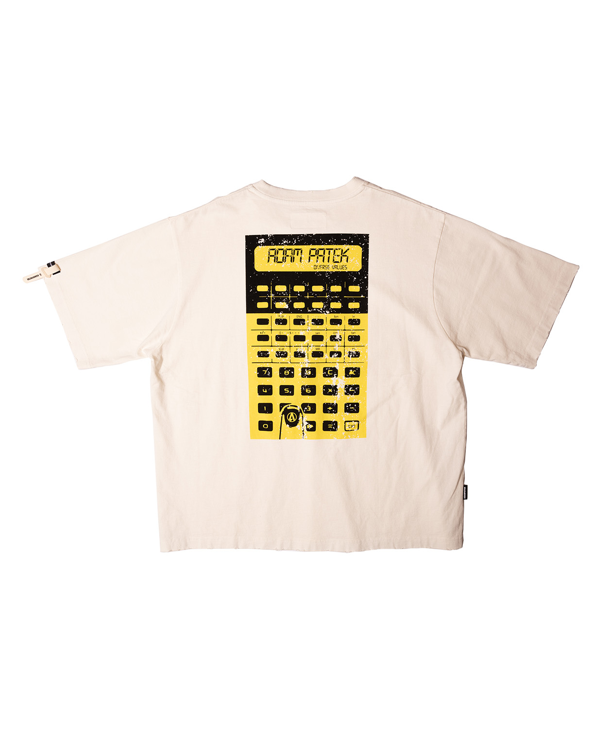 calculator short sleeve pigment_AP2414022_Tシャツ