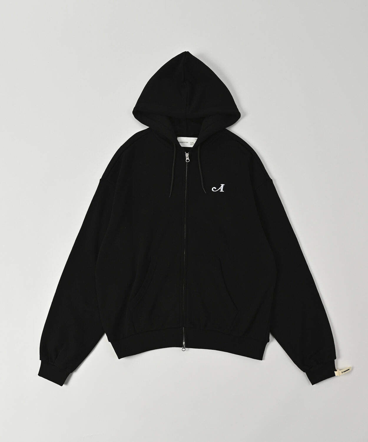 logo zip up hoodie_AP2424006_トップス