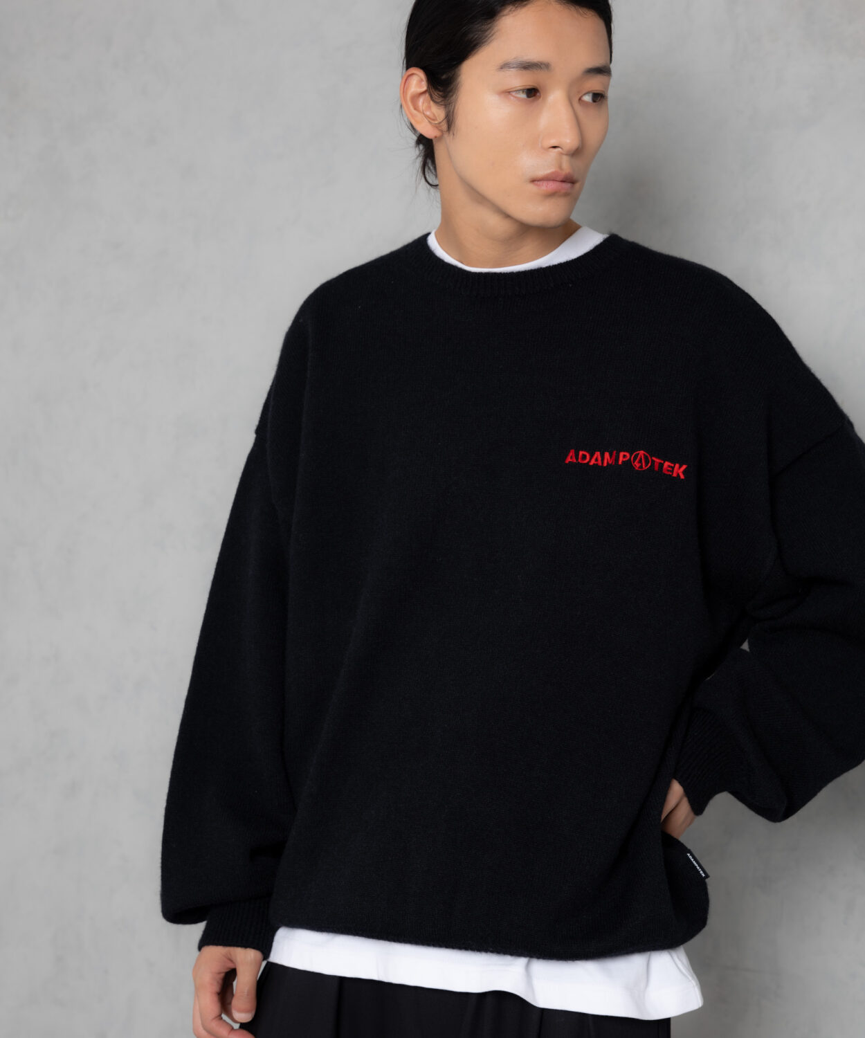 11月上旬入荷予定[予約商品]shaggylogocrewknit_AP2421013_トップス1