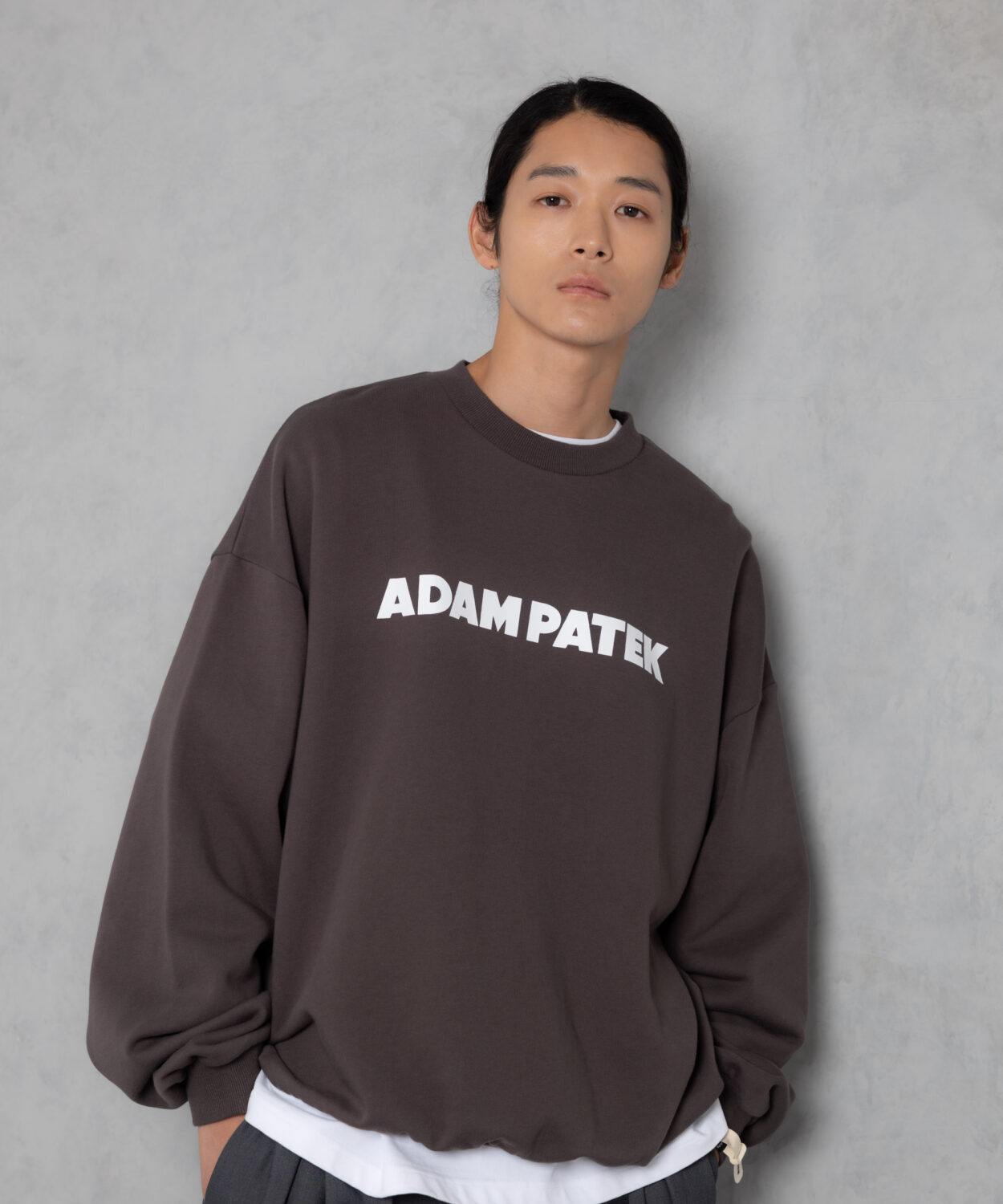 logo crew neck_AP2424009_トップス