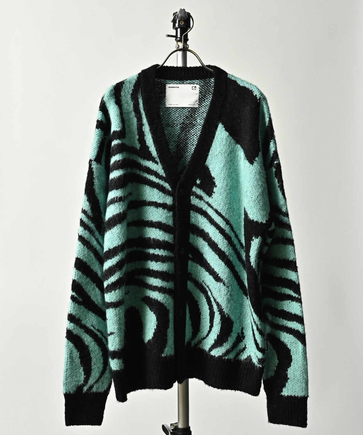 mohair mixed cardigan marble_ AP2221029_トップス