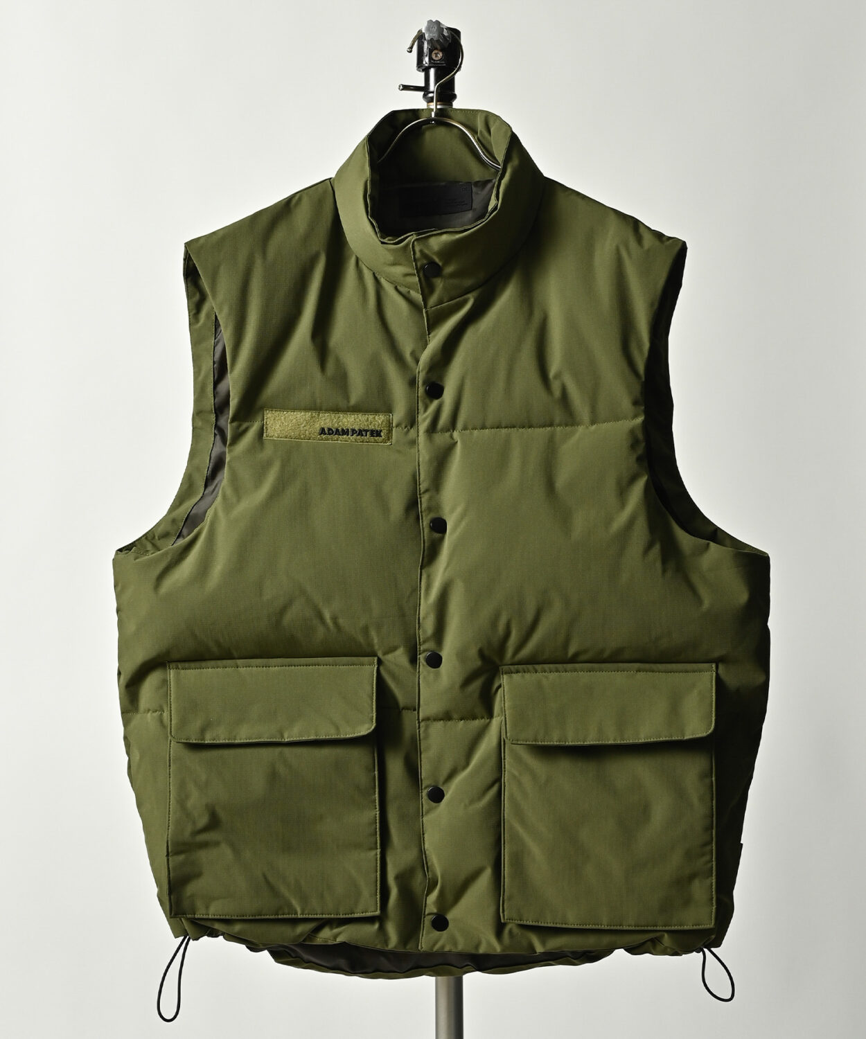 back coating ripstop looose padded vest_AP2323018_アウター