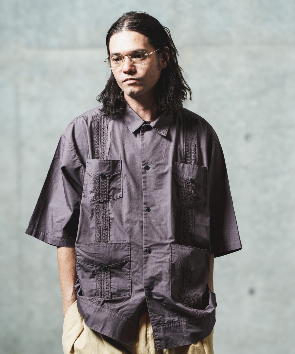 overdyedcubanshirt_AP2515028_トップス0