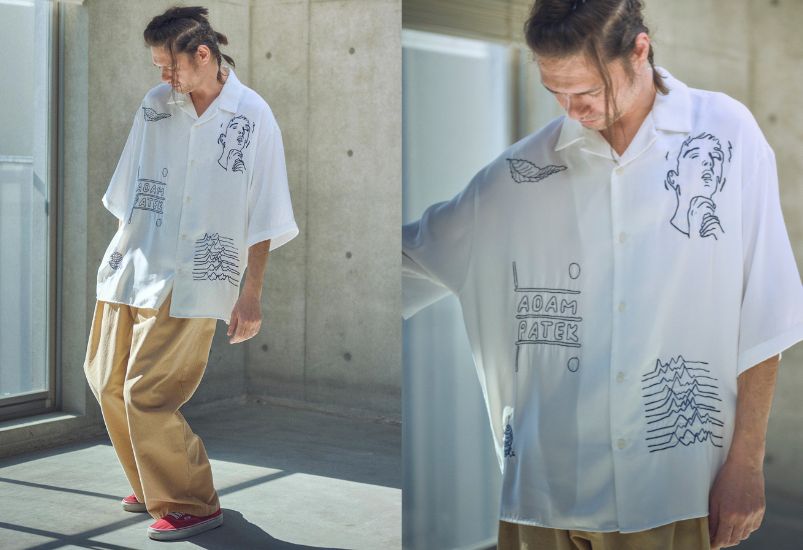 レトロが今、最高にクール!ADAMPATEKの刺繍シャツで個性を纏う。