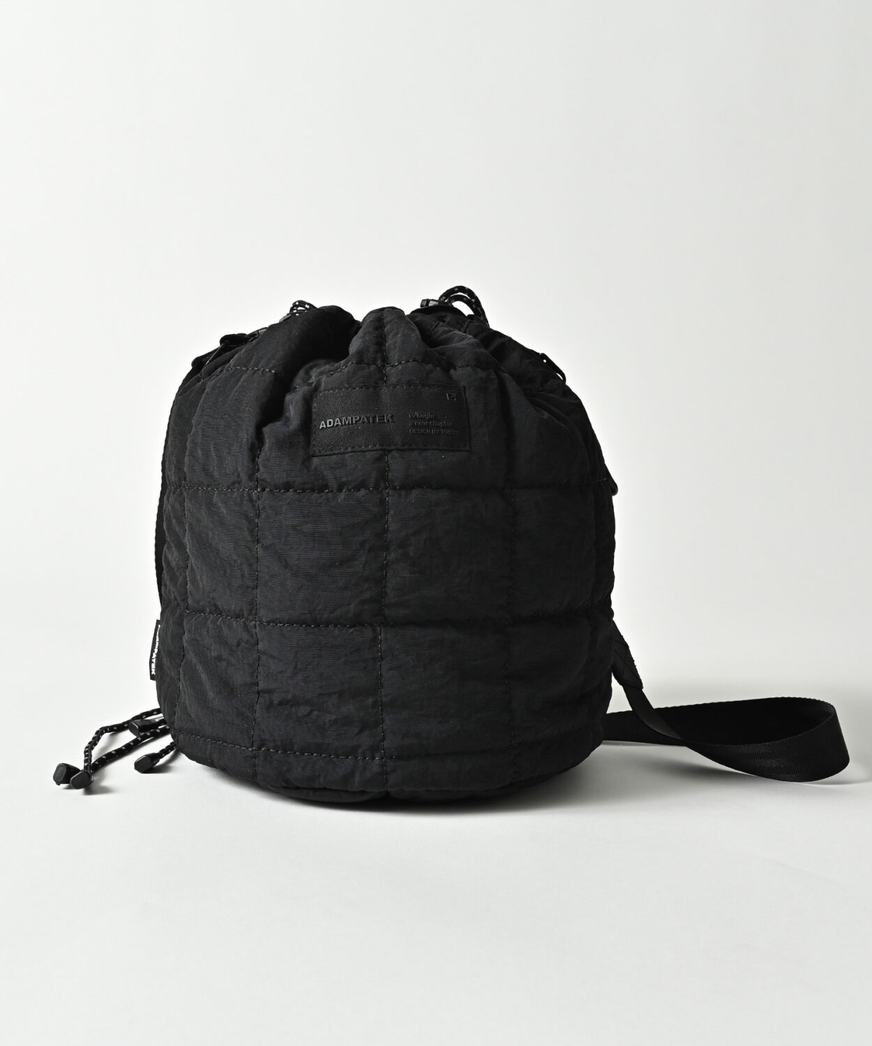 square quilt mini drawstring bag _AP2329005_バッグ