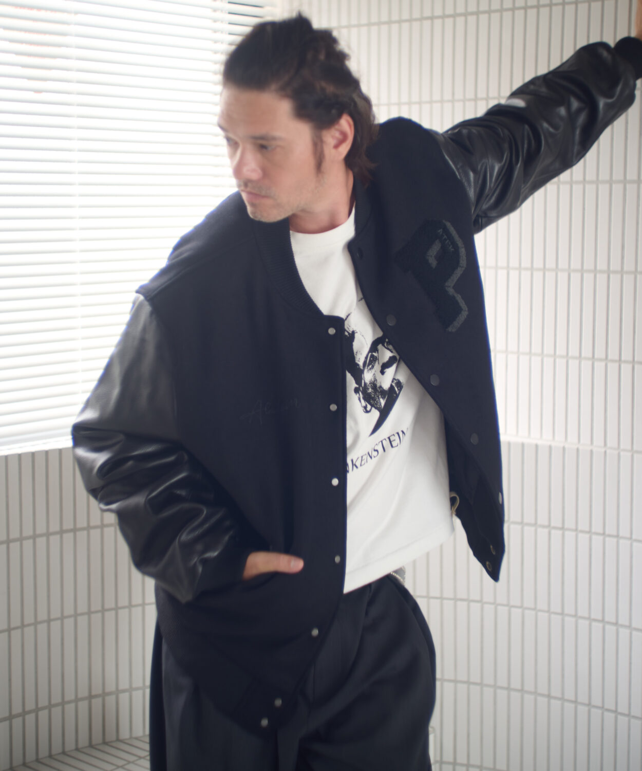 【予約商品11月中旬〜下旬】leathersleevesvarsityjacket_AP2523009_アウター5