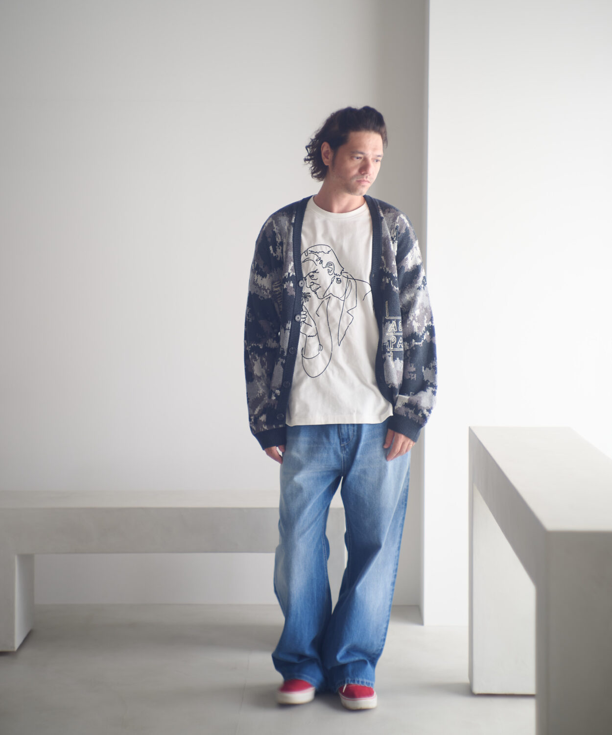 【予約商品11月中旬〜下旬】nepselvedgedenim_AP2528015_ボトムスデニム1