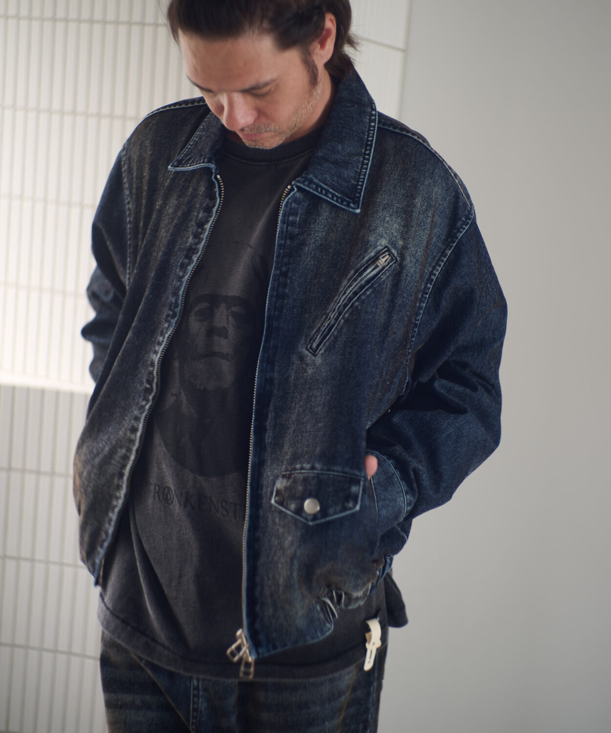 【予約商品 10月下旬】velour dust jacket_ AP2523012_アウター
