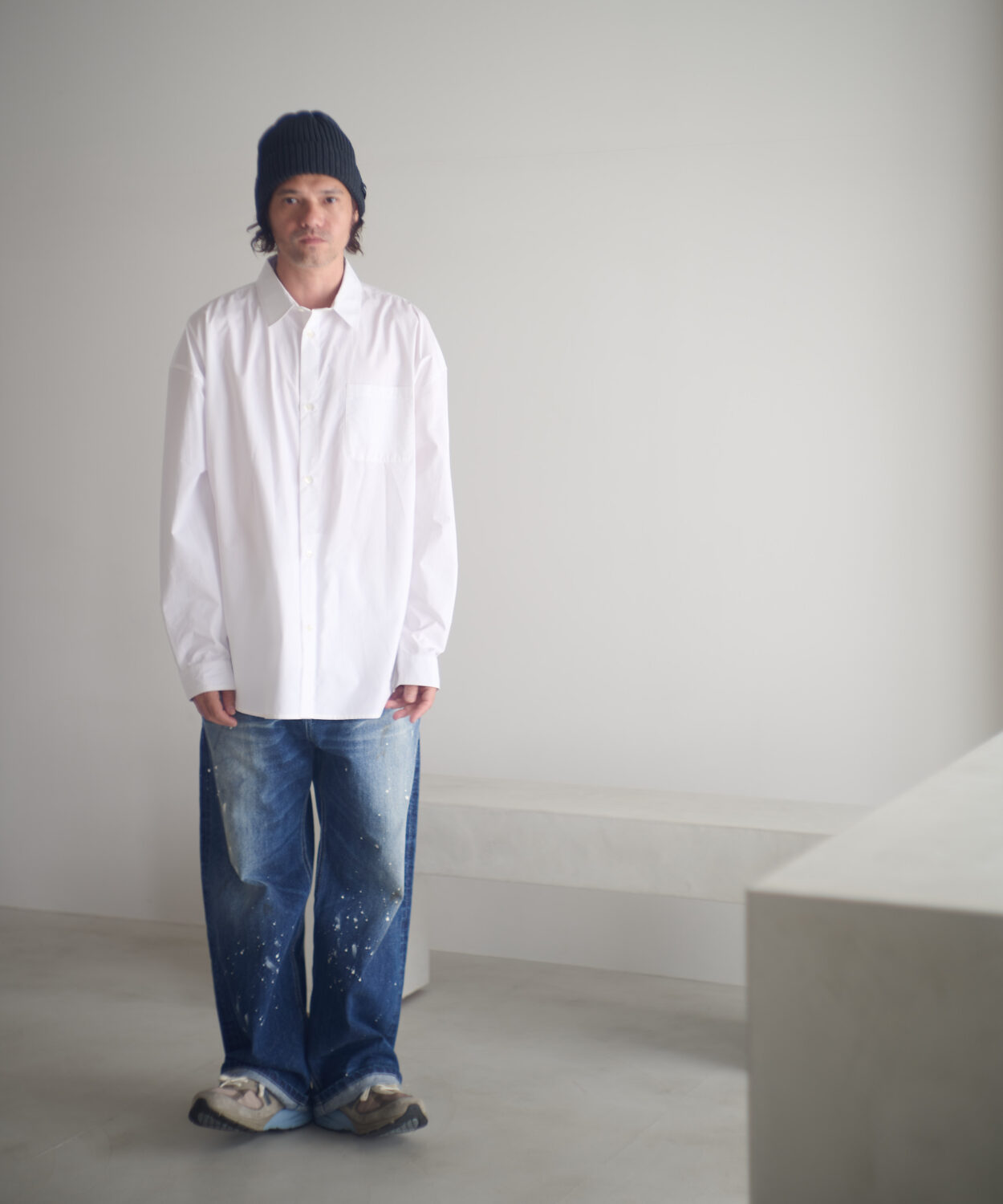 【予約商品9月中旬〜下旬】JamesFabrictypewritershirt_AP2525006_シャツ6