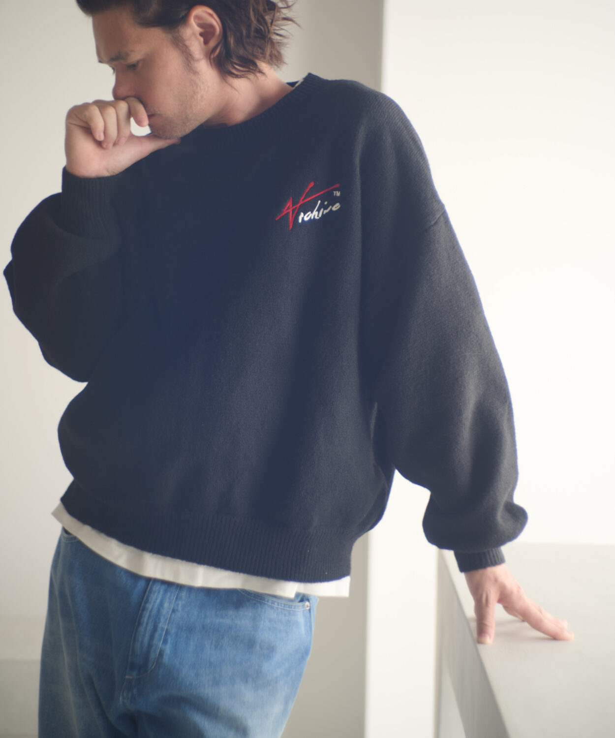 【予約商品10月下旬】archiveshaggycrestcrewneck_AP2521027_トップス0