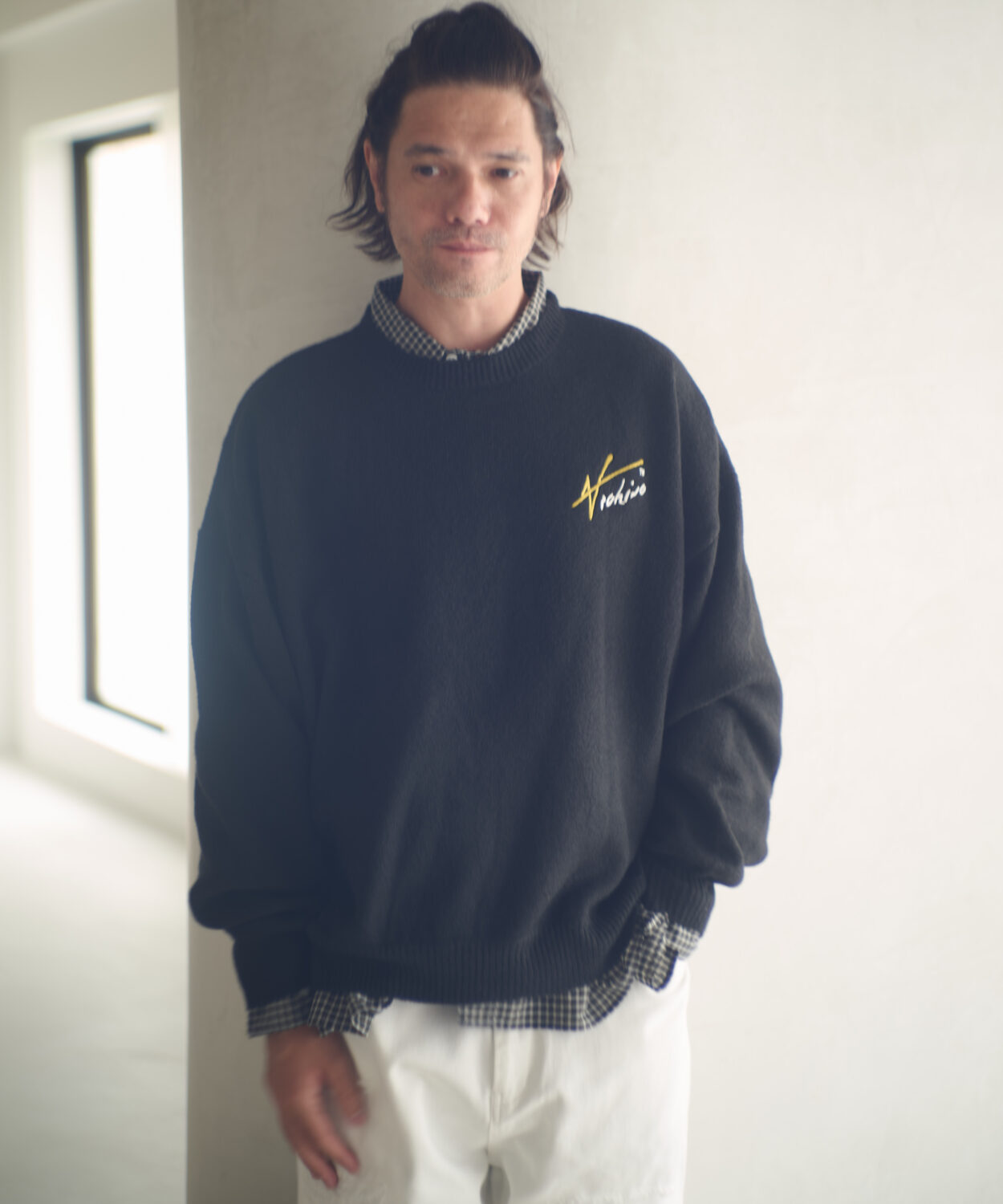 【予約商品10月下旬】archive shaggy crest crewneck_ AP2521027_トップス