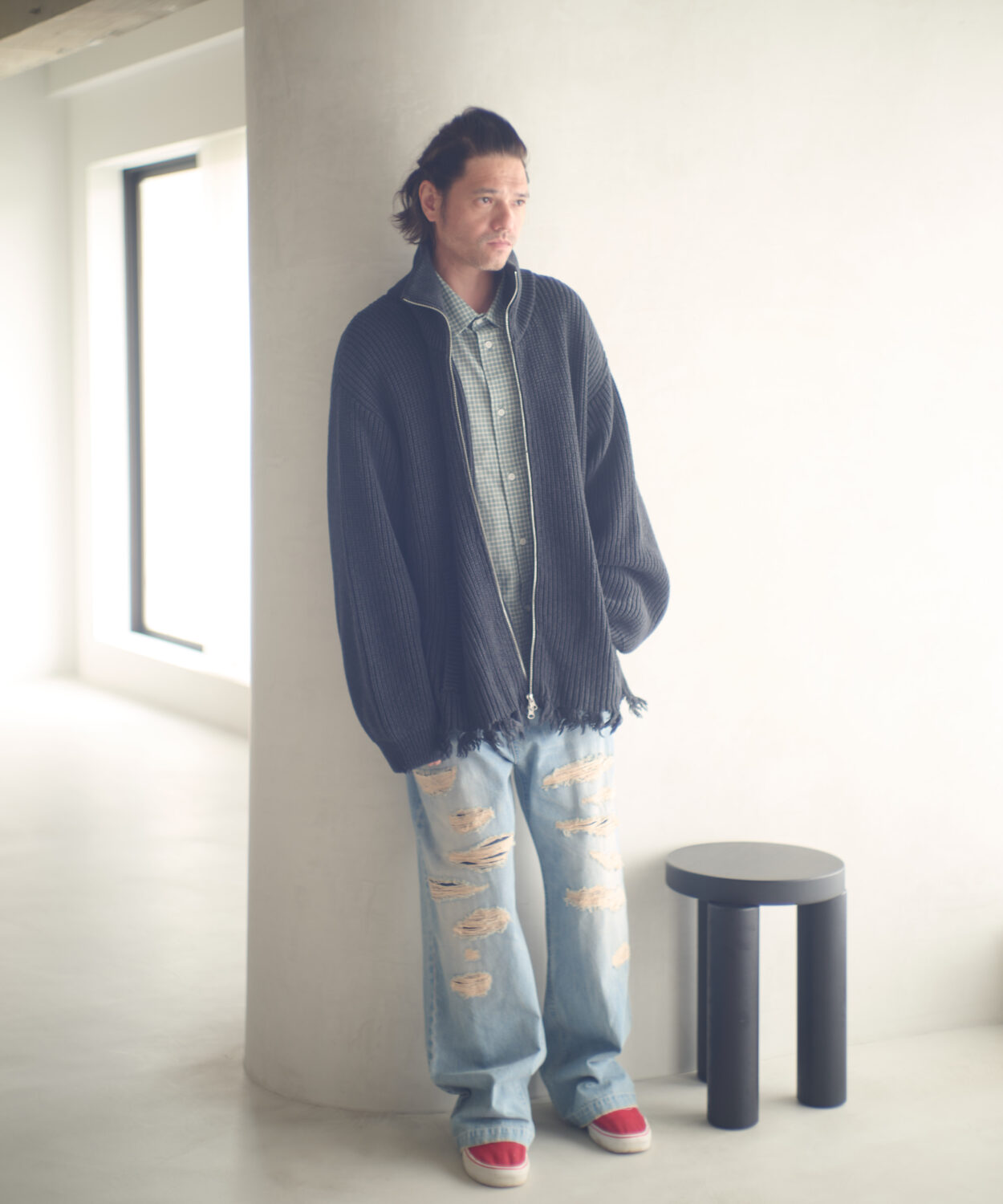 【予約商品10月下旬】cottonwooldamageddriver’sknit_AP2521028_トップス2