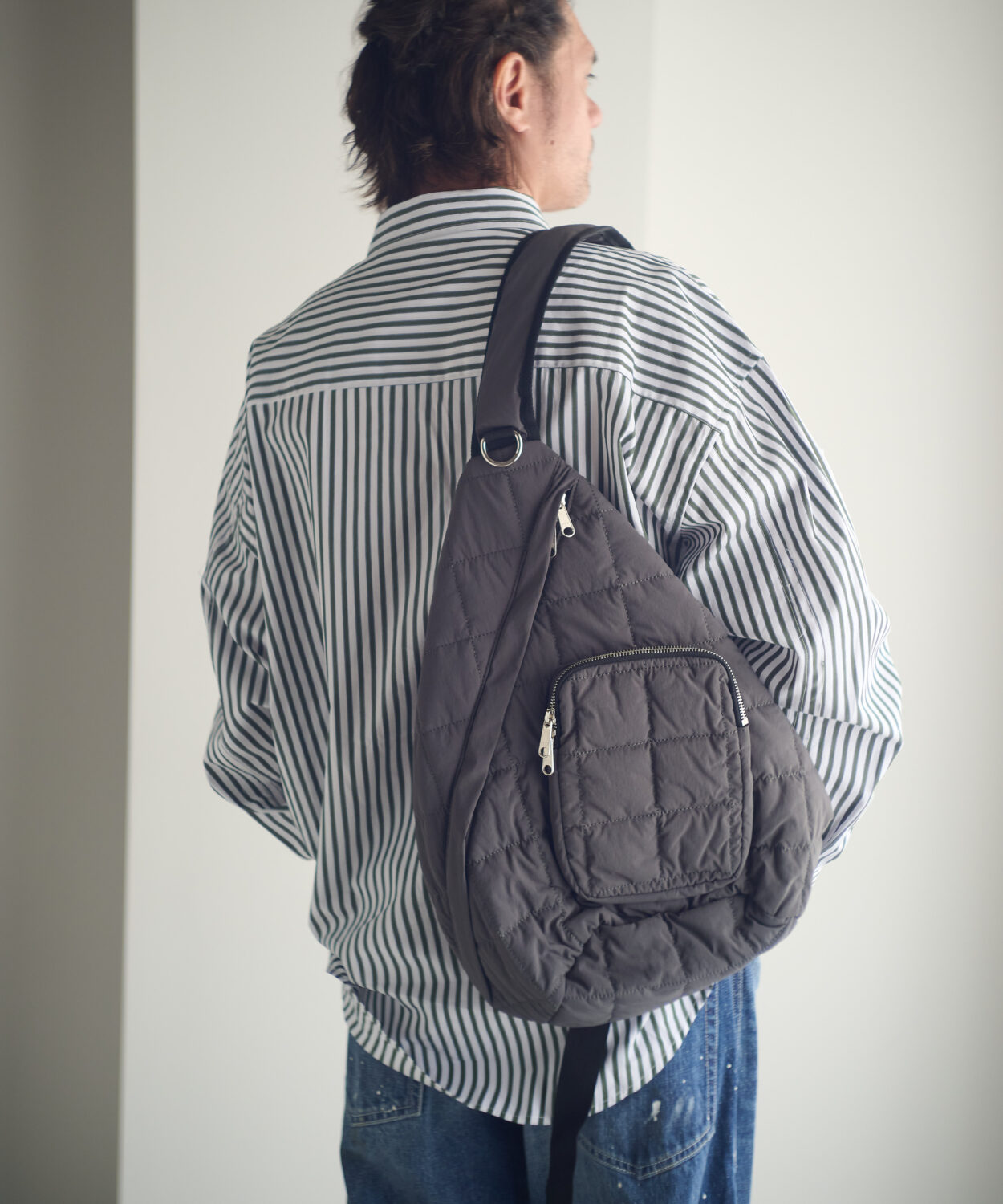 square quilt sling bag_AP2529003_バッグ