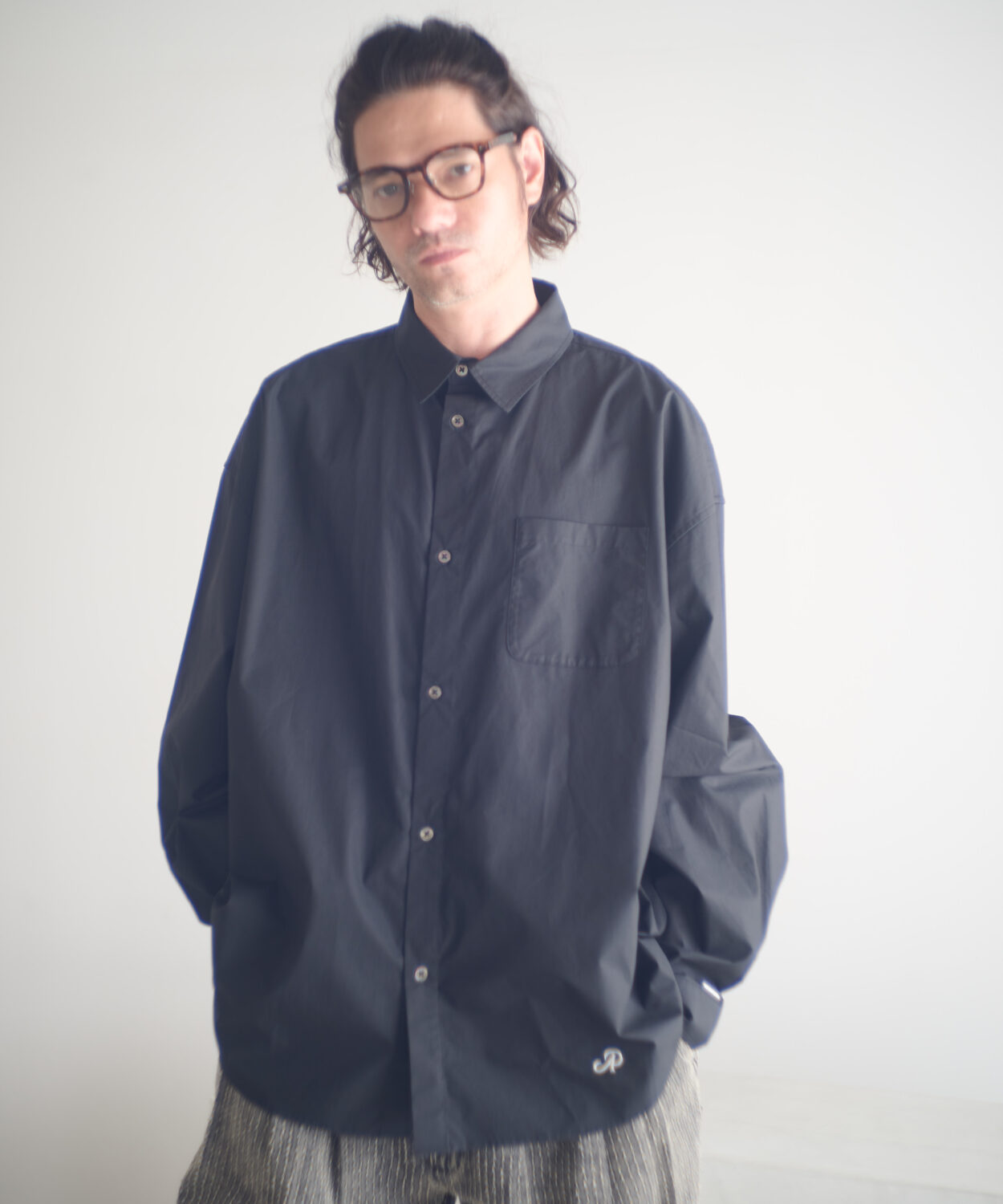 【予約商品9月中旬〜下旬】JamesFabrictypewritershirt_AP2525006_シャツ8