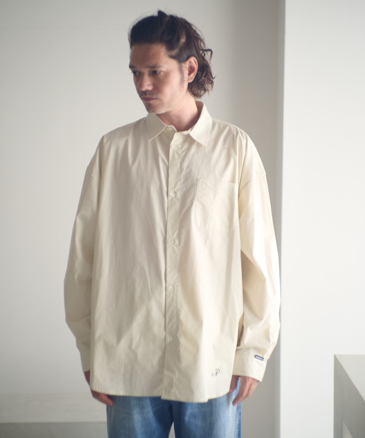 【予約商品 9月中旬〜下旬】James Fabric typewriter shirt_ AP2525006_シャツ
