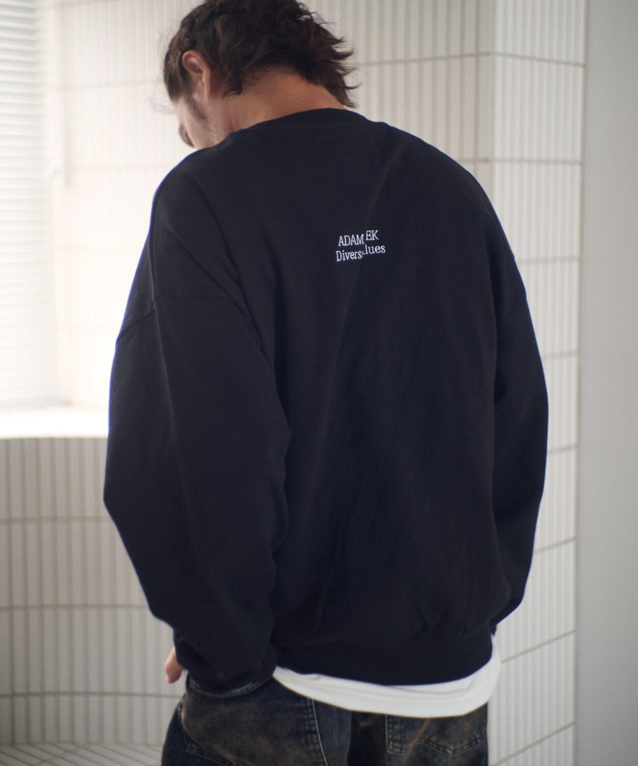 【予約商品10月中旬〜下旬】logocrewneck_AP2524025_トップス4