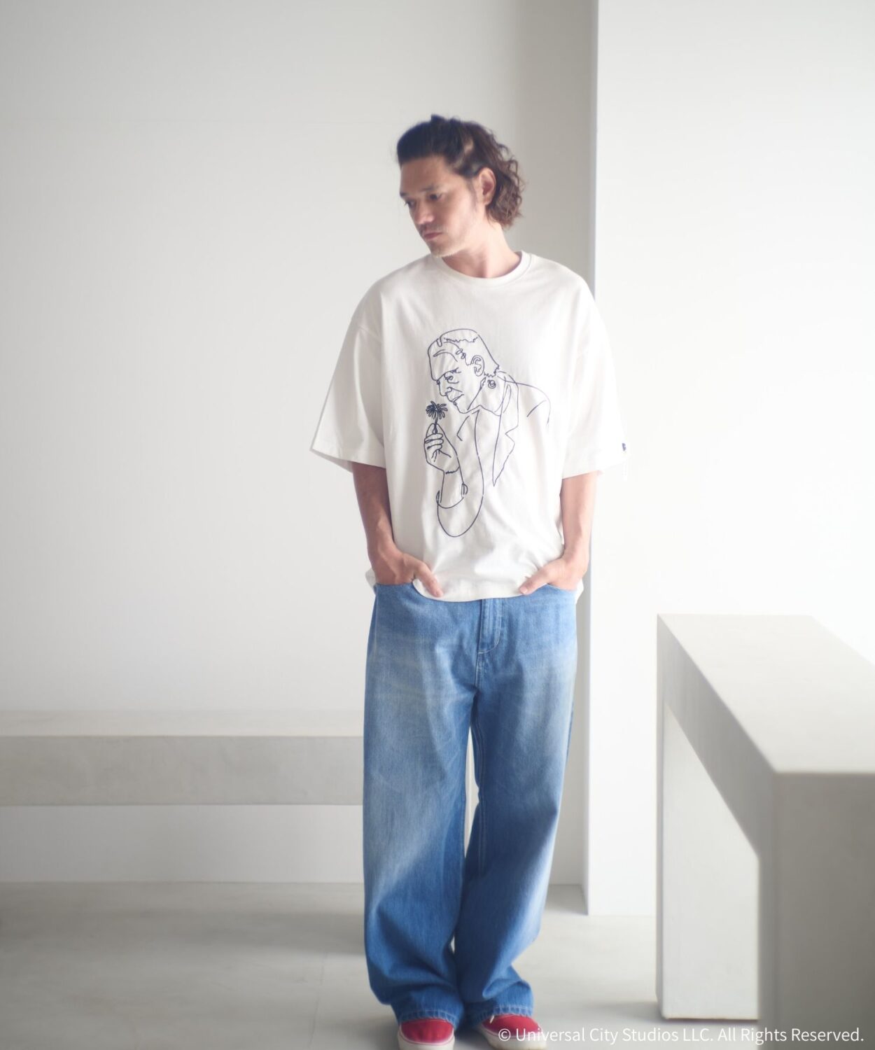 【予約商品10月下旬】FrankensteinflowerstitchT_AP2524021_トップス3