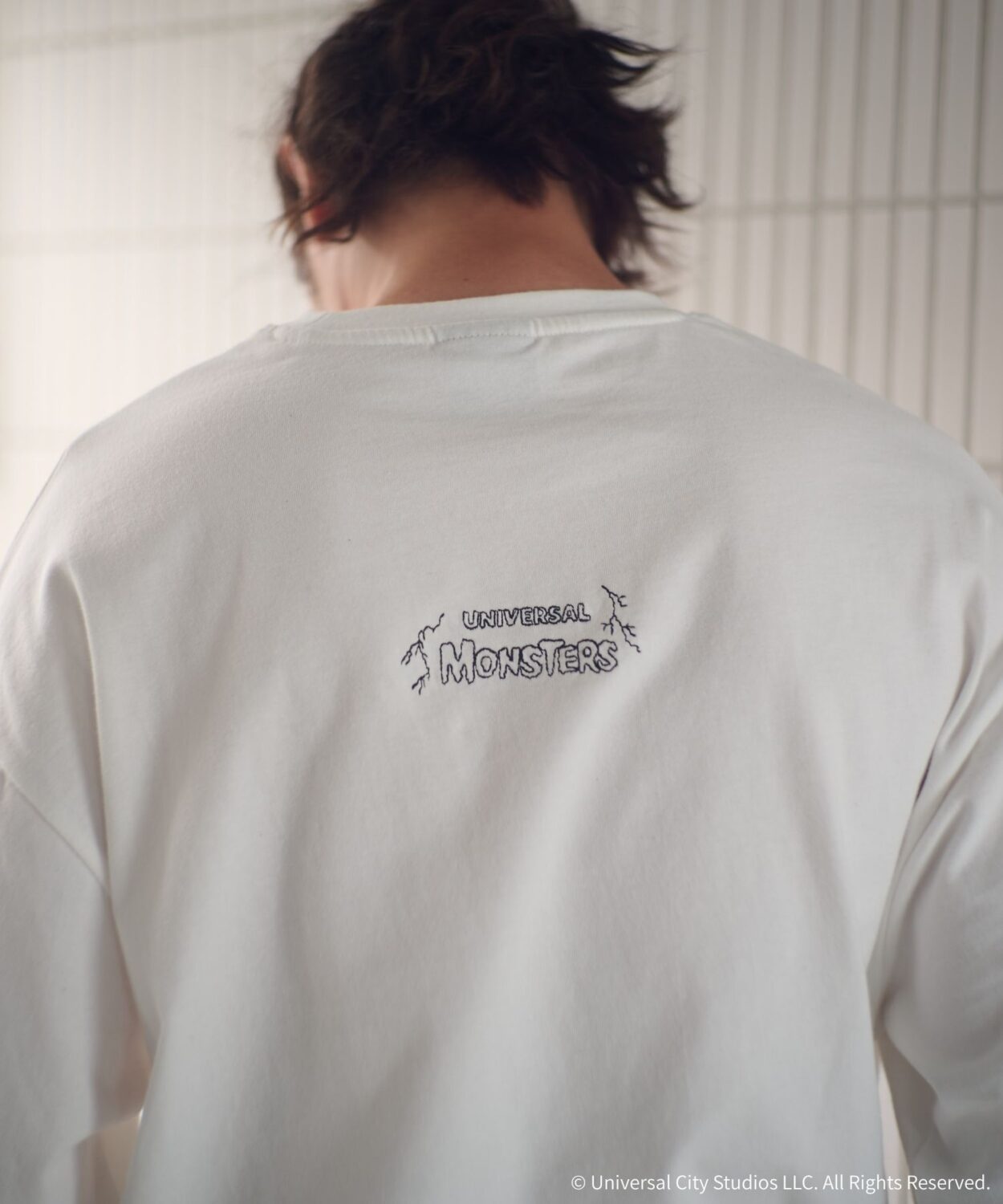【予約商品10月下旬】FrankensteinflowerstitchT_AP2524021_トップス2