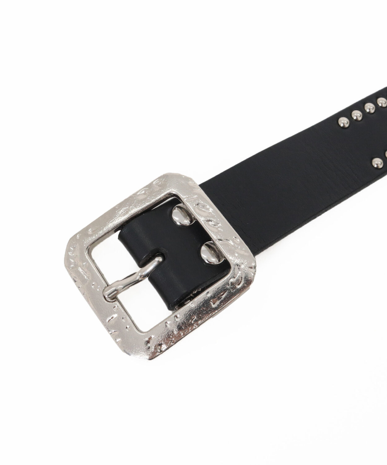 【予約商品10月下旬】roundstudssquarebucklebelt_AP2529033_ベルト2