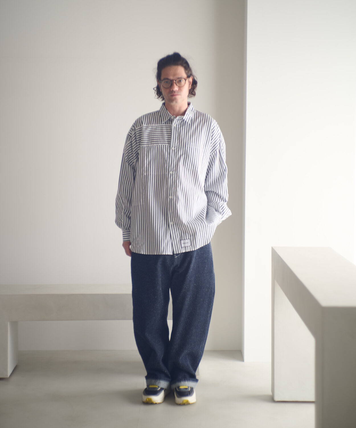 【予約商品9月中旬〜下旬】JamesFabricanarchyshirt_AP2525007_シャツ2
